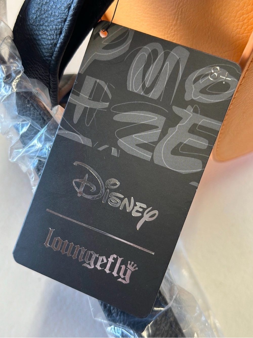 Disney Pumpkin Mickey Kids Crossbody Bag in Orange and Green - Picture 3 of 4